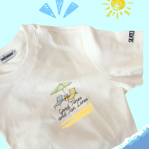 GOOD TIMES AND TAN LINES - TSHIRT